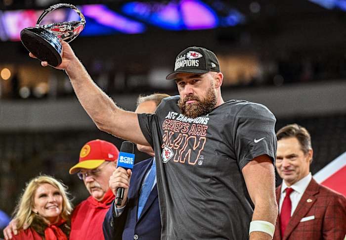 Taylor Swift y Travis Kelce sellan el pase de los Chiefs al Super Bowl